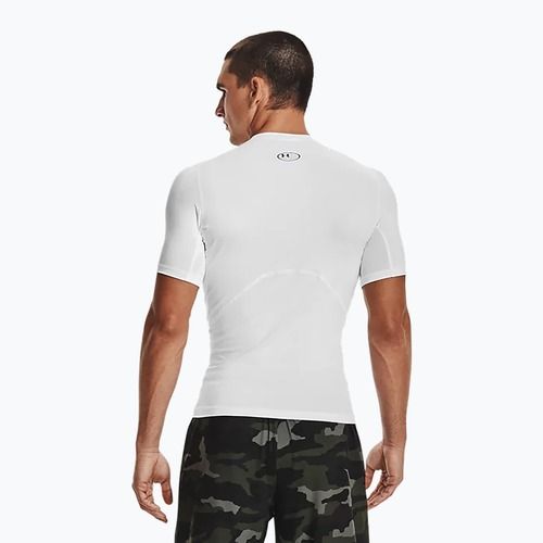 Under Armour Herren Trainingsshirt Ua Hg Armour Comp SS weiß 1361518-100