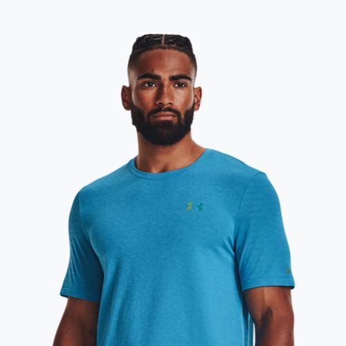 Under Armour Herren Trainings-T-Shirt UA Rush Seamless Geosport SS blau 1370441