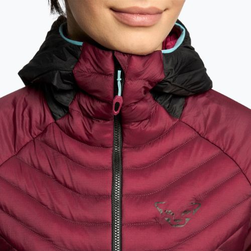 DYNAFIT Speed Insulation Damen Skaterjacke mit Kapuze rot 08-0000071582