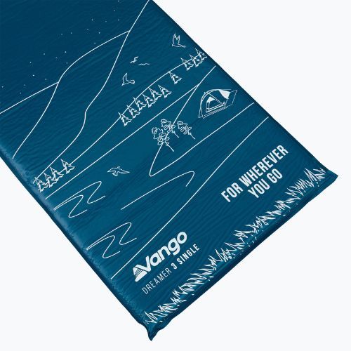 Vango Dreamer Single 3 cm selbstaufblasende Matte navy blau SMQDREAMEM23A14
