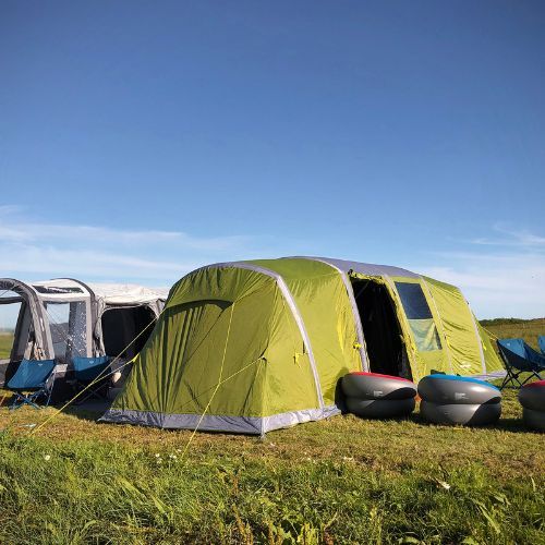 Vango Longleat II Air 800XL grün TEQLONGAIH09TAS 8-Personen Camping Zelt