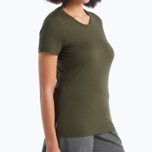 Damen-Trekking-T-Shirt Icebreaker Tech Lite II grün IB0A59J90691