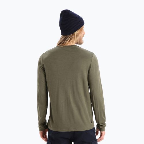 Icebreaker Tech Lite II Herren Wander-T-Shirt grün IB0A56KY0691