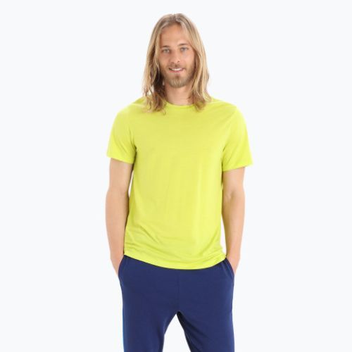 Icebreaker Herren-Trekkinghemd Sphere II SS gelb IB0A56C65651
