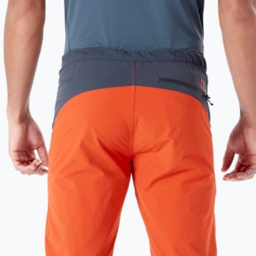 Herren-Trekkinghose Rab Torque orange/schwarz QFU-69