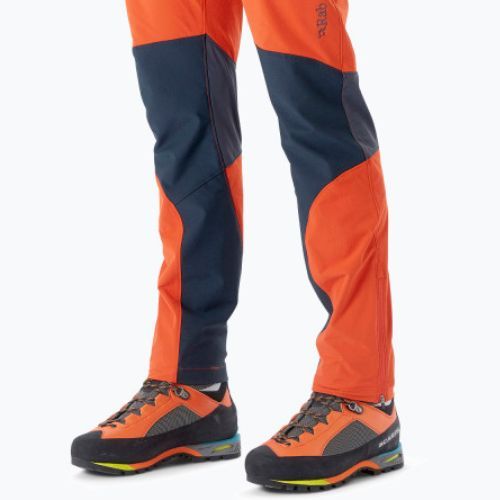 Herren-Trekkinghose Rab Torque orange/schwarz QFU-69