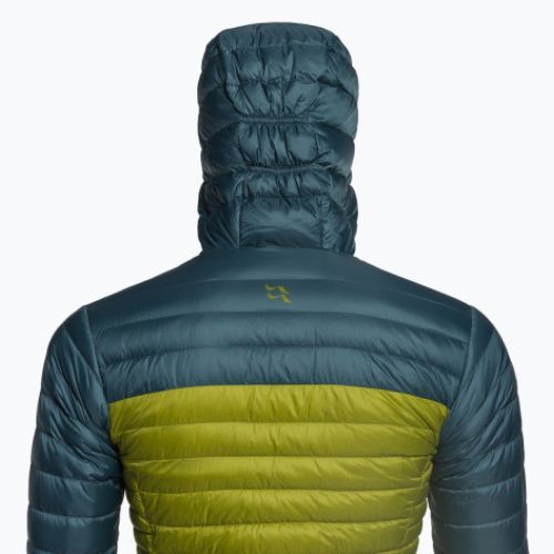 Herren Rab Microlight Alpine Daunenjacke blau QDB-12-OBA-SML