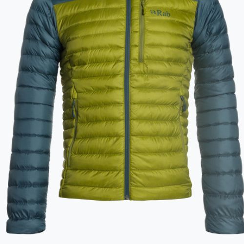 Herren Rab Microlight Alpine Daunenjacke blau QDB-12-OBA-SML