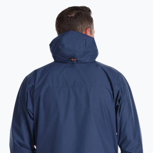 Rab Downpour Eco Herren Regenjacke blau QWG-82-DIK-SML