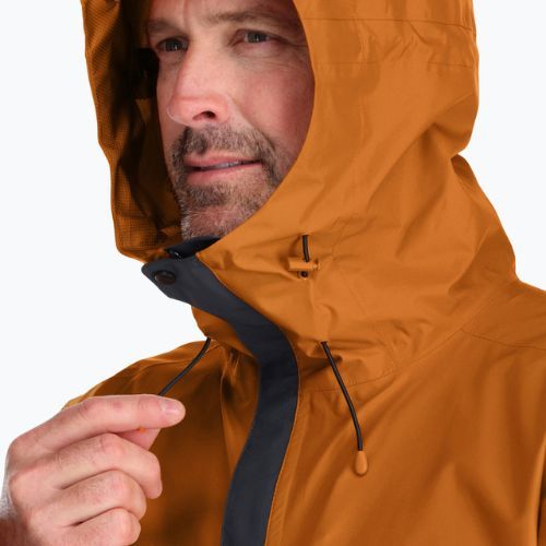 Rab Downpour Eco Herren Regenjacke orange QWG-82-MAB-SML