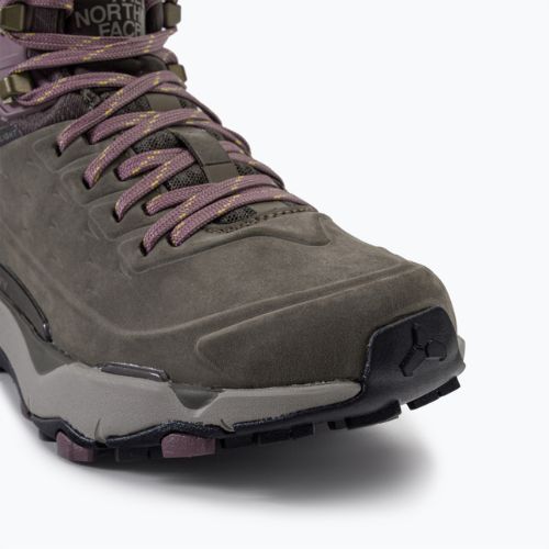 Damen-Trekkingstiefel The North Face Vectiv Exploris Mid Futurelight Lthr braun NF0A5G3AMD01