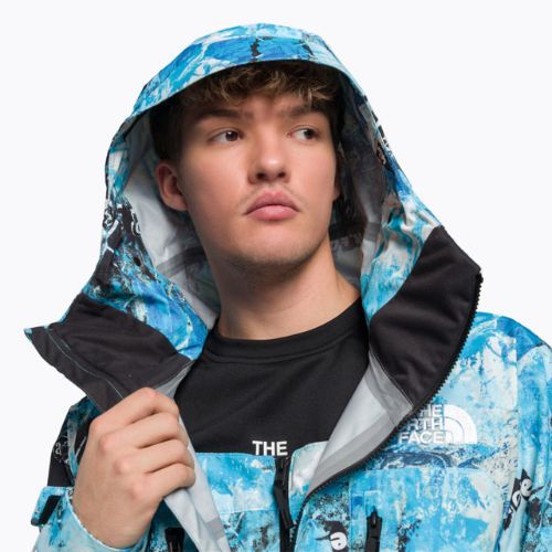 Herren Snowboardjacke The North Face Bedruckte Dragline blau NF0A7ZUF9C11