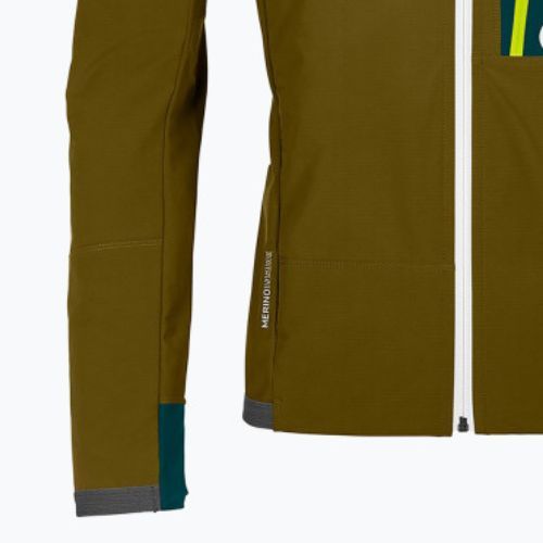 Herren Softshelljacke Ortovox Berrino grün 6037200022