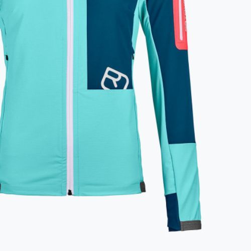 Damen Softshelljacke Ortovox Berrino mit Kapuze blau 6027700007