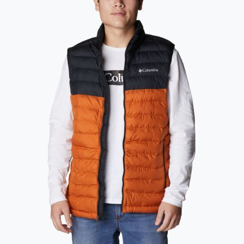 Columbia Powder Lite Herren Wandern ärmellos braun 1748031