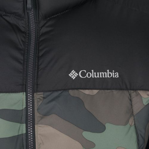 Columbia Pike Lake Herren Daunenjacke schwarz und braun 1738022