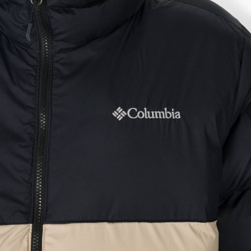 Columbia Pike Lake Mid Herren Daunenjacke schwarz und beige 2008403