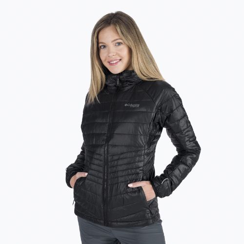 Columbia Frauen Platinum Peak Hooded Daunenjacke schwarz 2008341
