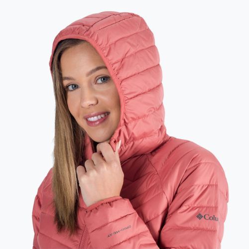 Columbia Powder Lite Hooded rosa Damen Daunenjacke 1699071