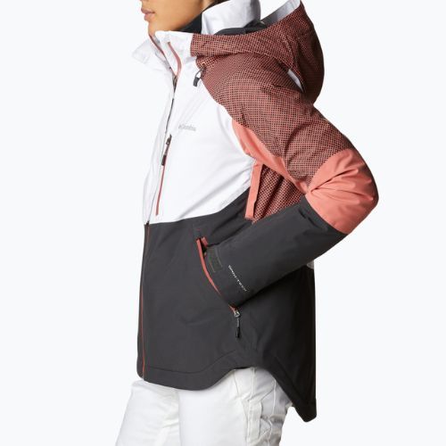 Columbia Snow Slab Blackdot Damen Skijacke schwarz und rot 2007551