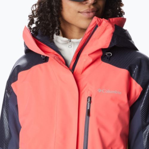 Columbia Snow Slab Blackdot Damen Skijacke gelb-rot 2007551