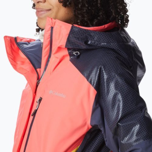 Columbia Snow Slab Blackdot Damen Skijacke gelb-rot 2007551