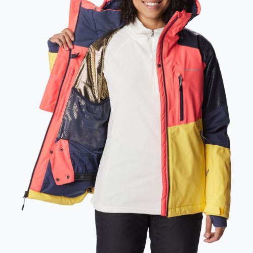 Columbia Snow Slab Blackdot Damen Skijacke gelb-rot 2007551