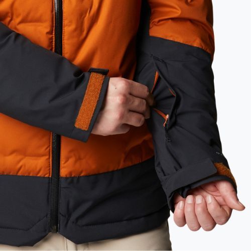 Columbia Wild Card II Down Herren Skijacke schwarz und orange 2008061