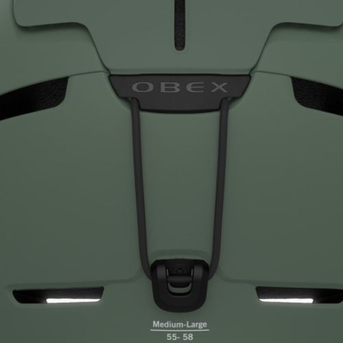 Skihelm POC Obex MIPS epidote green matt