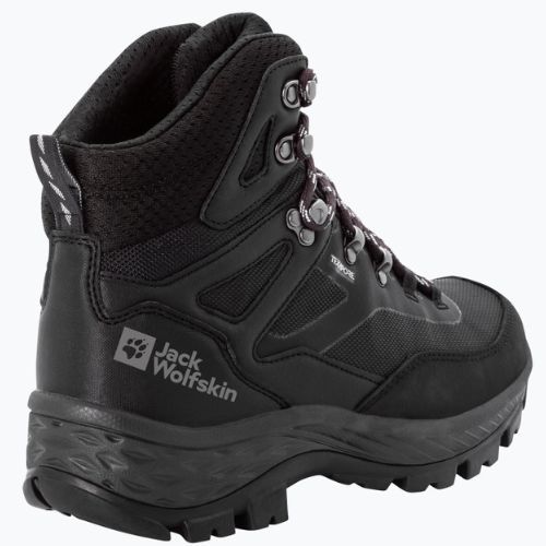 Jack Wolfskin Herren Rebellion Guide Texapore Mid Trekking Stiefel schwarz 4053791