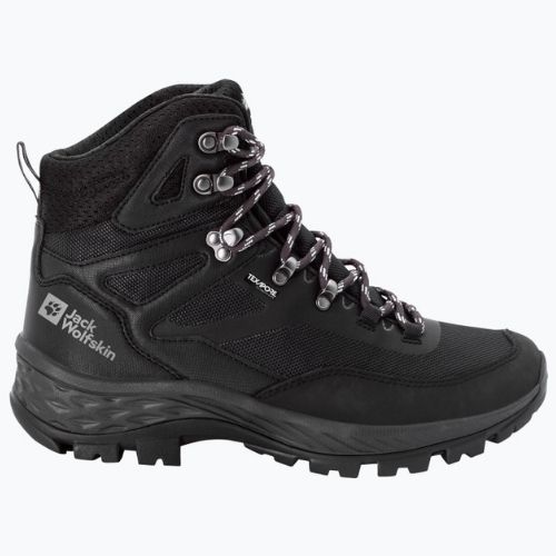 Jack Wolfskin Herren Rebellion Guide Texapore Mid Trekking Stiefel schwarz 4053791