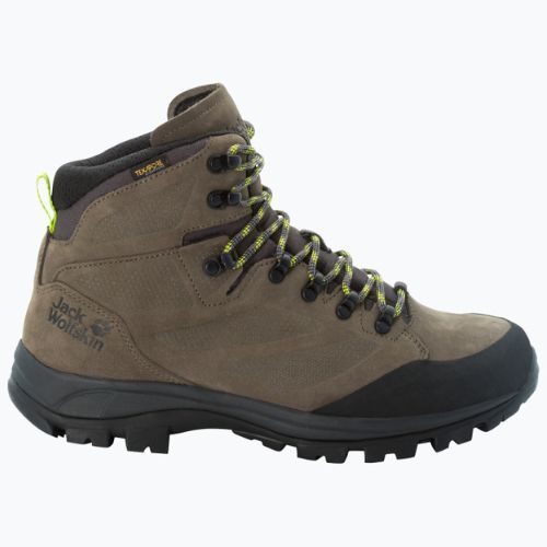 Jack Wolfskin Herren-Trekkingstiefel Rebellion Texapore Mid braun 4051171