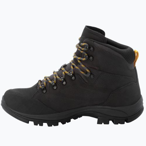 Jack Wolfskin Herren-Trekkingstiefel Rebellion Texapore Mid schwarz 4051171