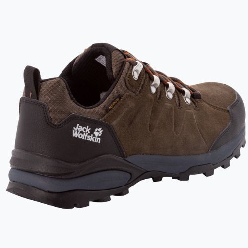 Jack Wolfskin Herren Refugio Texapore Low Trekking Stiefel grün/schwarz 4049851