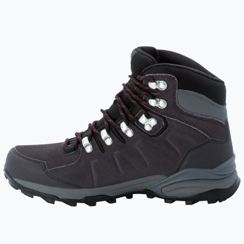 Jack Wolfskin Damen-Trekkingstiefel Refugio Texapore Mid grau 4050871