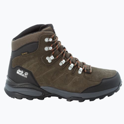Jack Wolfskin Herren-Trekkingstiefel Refugio Texapore Mid braun/schwarz 4049841