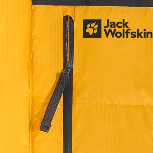 1995 Serie Cook Herren Daunenjacke Jack Wolfskin 1995 Serie Cook gelb 1206751_3802_004