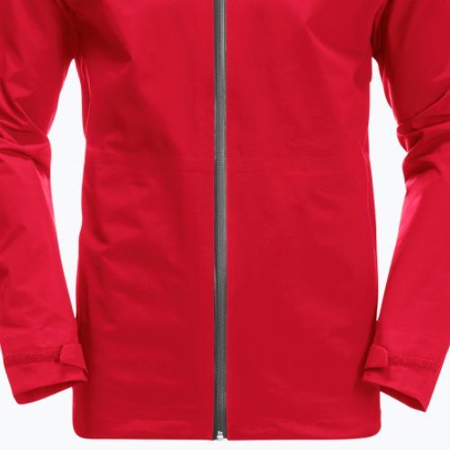 Jack Wolfskin Herren Highest Peak Regenjacke rot 1115131_2206