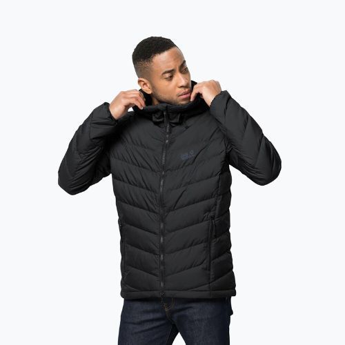 Jack Wolfskin Herren Fairmont Daunenjacke schwarz 1203591_6000