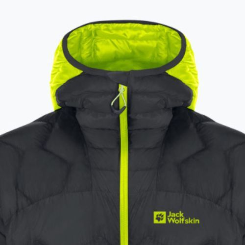 Jack Wolfskin Herren Alpspitze Down Hoody grau 1206771_6350 Skijacke