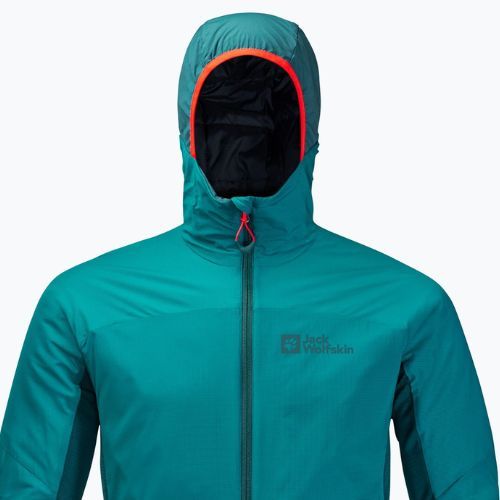 Jack Wolfskin Herren Skijacke Alpspitze Ins Hoody grün 1206781_1124