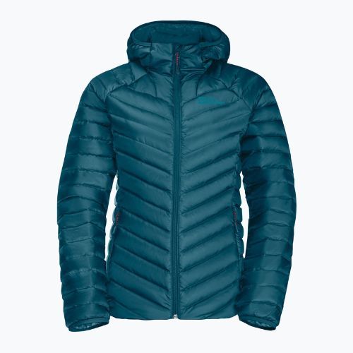 Jack Wolfskin Damen Daunenjacke Passamani Down Hoody blau 1207101_4133