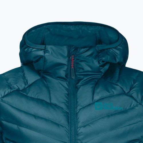 Jack Wolfskin Damen Daunenjacke Passamani Down Hoody blau 1207101_4133