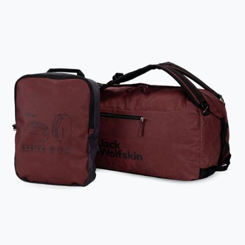 Jack Wolfskin Traveltopia Duffle 45 l burgunderrot 2010801_2185 Reisetasche