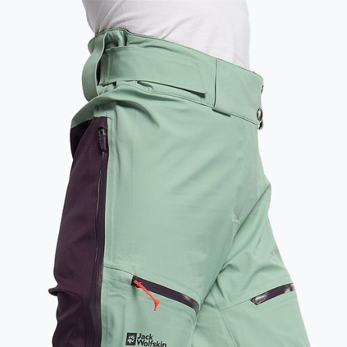 Jack Wolfskin Damen Alpspitze 3L Skihose grün 1115211