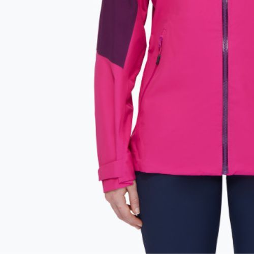 MAMMUT Damen Convey Tour HS Regenjacke mit Kapuze rosa