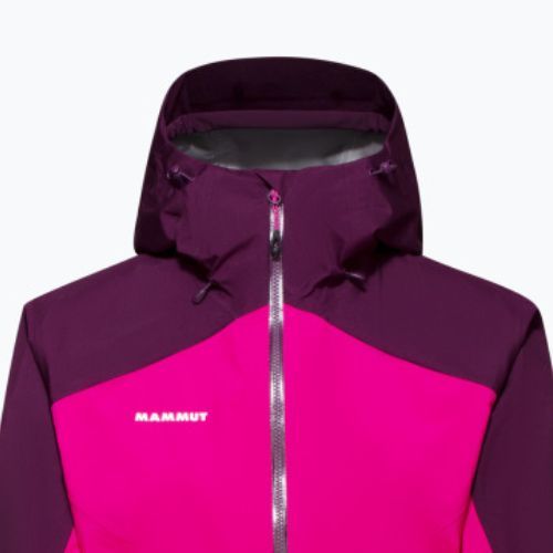 MAMMUT Damen Convey Tour HS Regenjacke mit Kapuze rosa