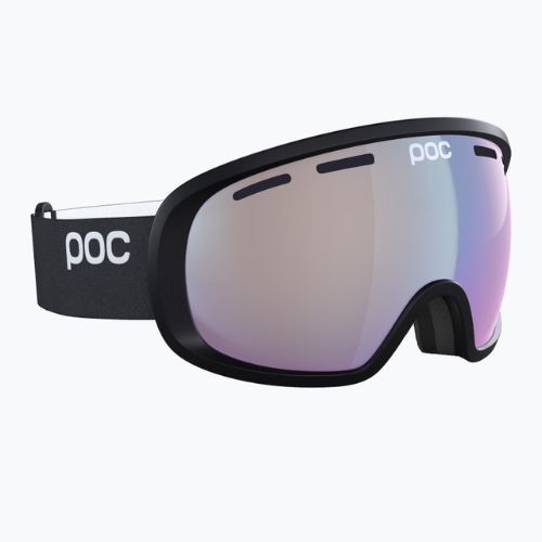 Skibrille POC Fovea Clarity Photochromic uranium black/clarity photo light pink/sky blue