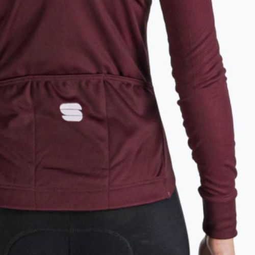 Damen Fahrradtrikot Sportful Kelly Thermal Jersey rot 1120530.605