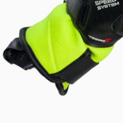 LEKI Worldcup Race Flex S Speed System Herren Skihandschuh schwarz-grün 649802301080